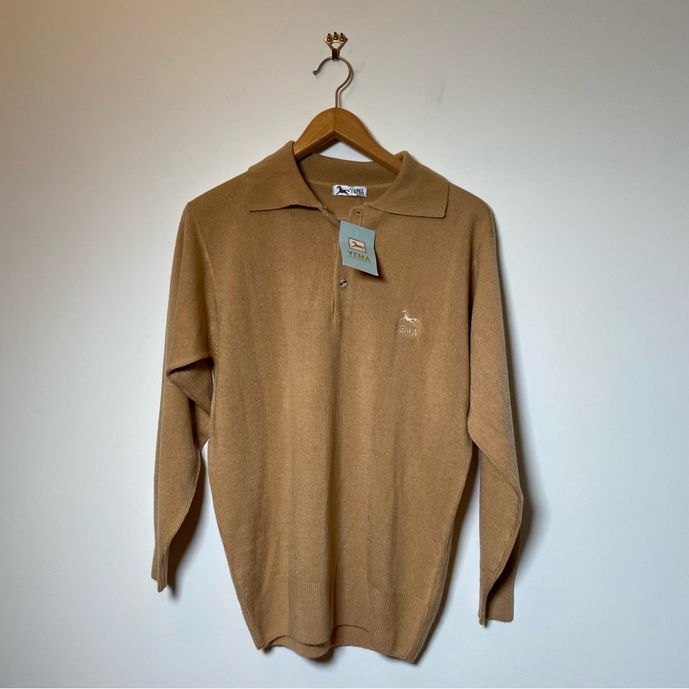 YEMA Polo Sweater NWT